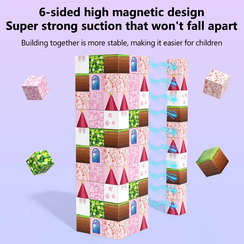 Magnetic Princess Castle Set