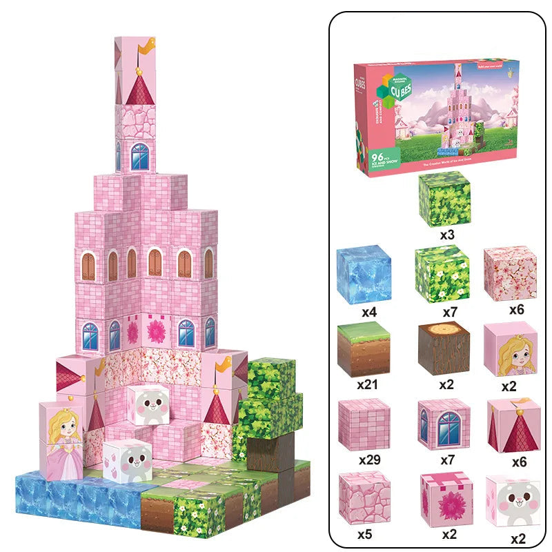 Magnetic Princess Castle Set